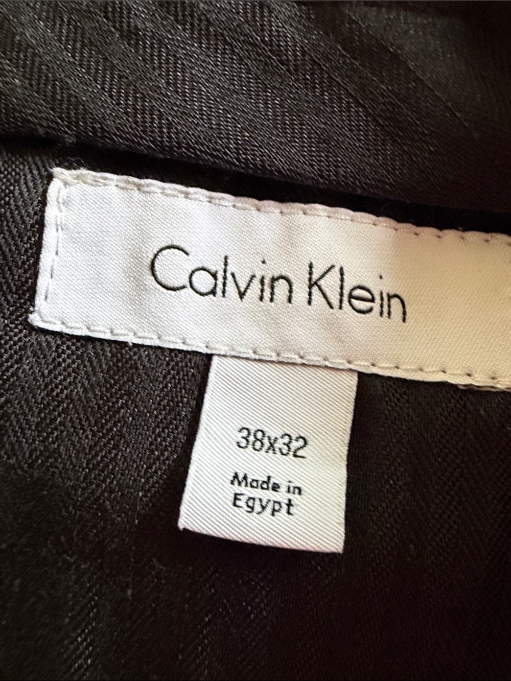Calvin Klein Charcoal Men’s Dress Slacks